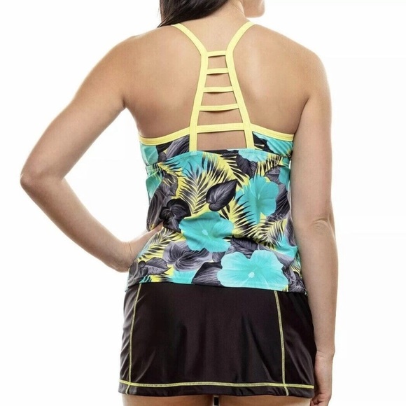 ZeroXposur Women Swimsuit Tankini Top ONLY size XL - Picture 2 of 10